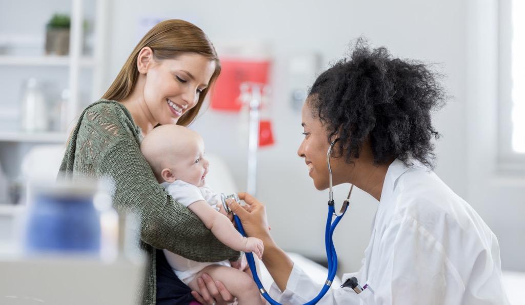 Well visits from birth through age 20